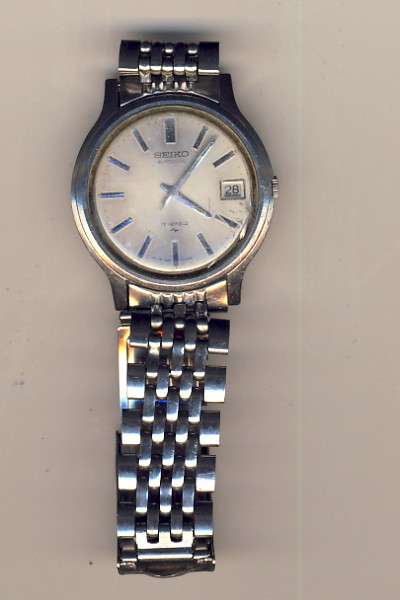 Seiko automatic mens watch - working