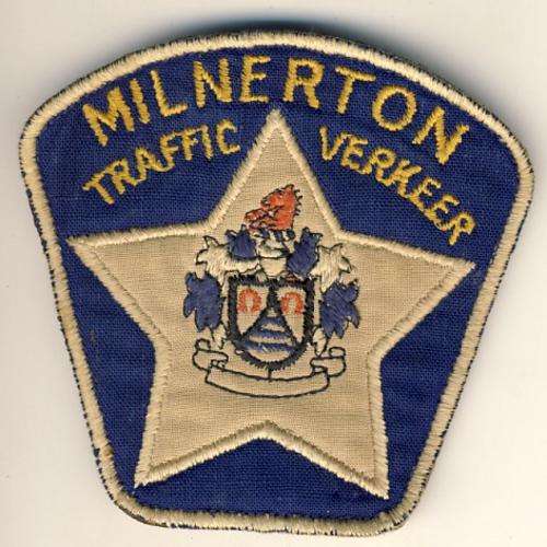 Milnerton Traffic Police old type badge ( cloth )