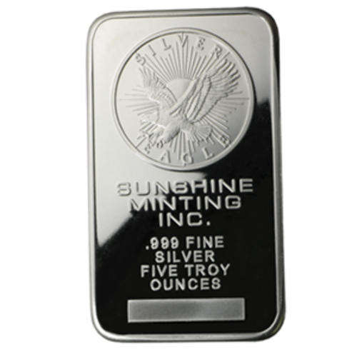 5oz Silver Bar (Sunshine Minting)