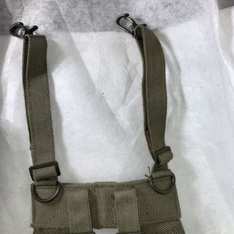 1991 South African SADF Pattern 70 Rucksack Web Gear Kidney Pouches Belt Suspenders