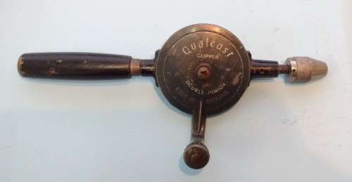 Vintage Qualcast Hand Drill in good working order, see photos .