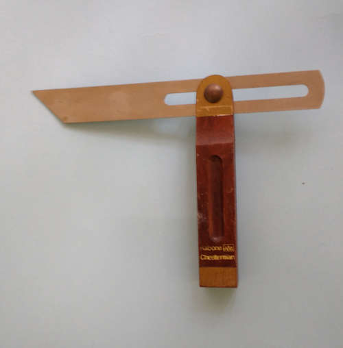 Rabone Chesterman Mahogany Bevel with steel blade in good used condition ,Postage R50 .