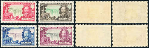 Southern Rhodesia - 1935 - Silver Jubilee - set of 4 mint hinged . SG 31-34 .