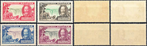 Southern Rhodesia - 1935 - Silver Jubilee - Set of 4 mint unhinged . SG 31-34 .
