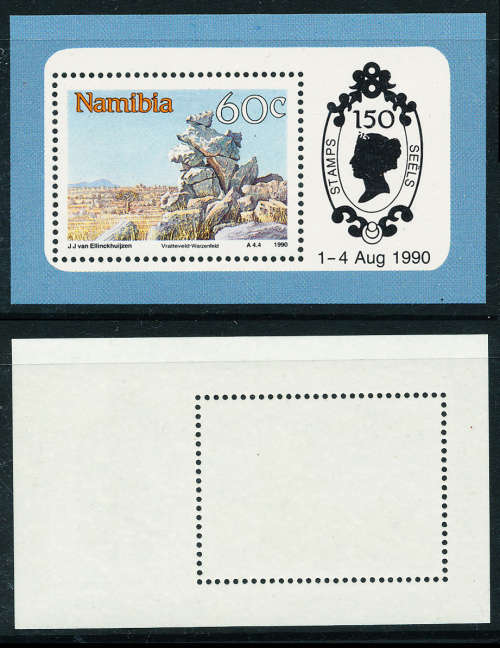 Namibia - 1990 - Foundation m/sheet - 60c m/sheet mint unhinged . SACC 7a .