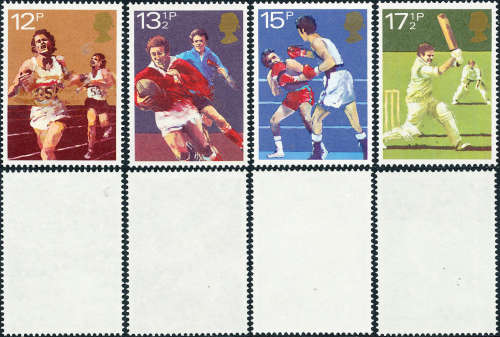 Great Britain - 1980 - Sport Centenaries - set of 4 mint unhinged . 1134 - 1137 .