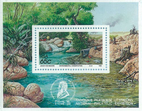 South Africa - 1992 - Environmental Conservation - m/sheet mint unhinged . 760a .