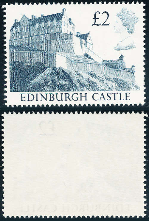 Great Britain - 1988 - Castles - £2 indigo mint unhinged . SG 1412 .