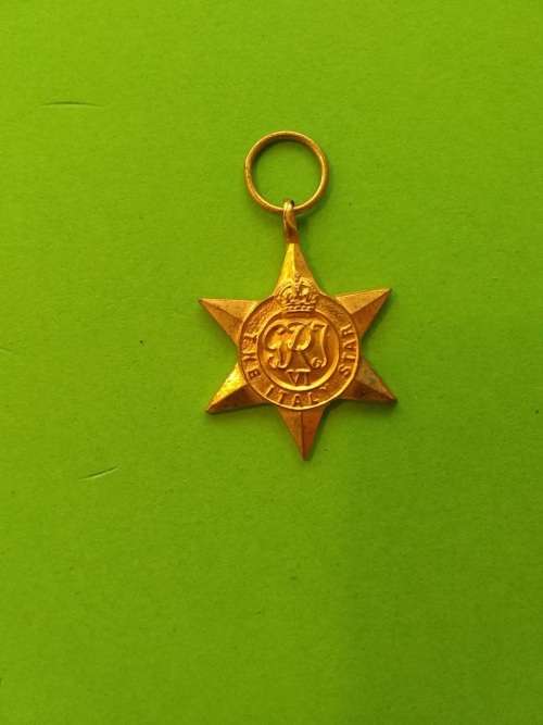 South Africa - 1939-45 - Italy star medal WWII mini fine medal.copper-zinc alloy.ungraded (Q5041) .