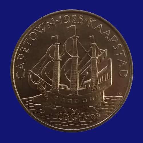 South Africa - 1925 Edward prince of Wales - Royal Visit medal - in box - See scans - (Q5058)