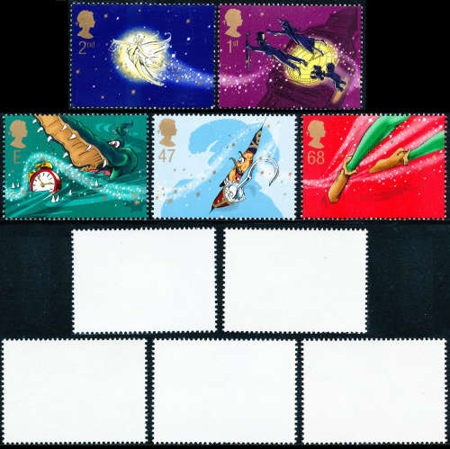 Great Britain - 2002 - 150th Anniv of Great Ormond street Hospital - set of 5 u.m. SG 2304-2308 .