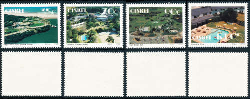 Ciskei - 1992 - Hotels in Ciskei -  set of 4 mint unhinged - SACC 224-227