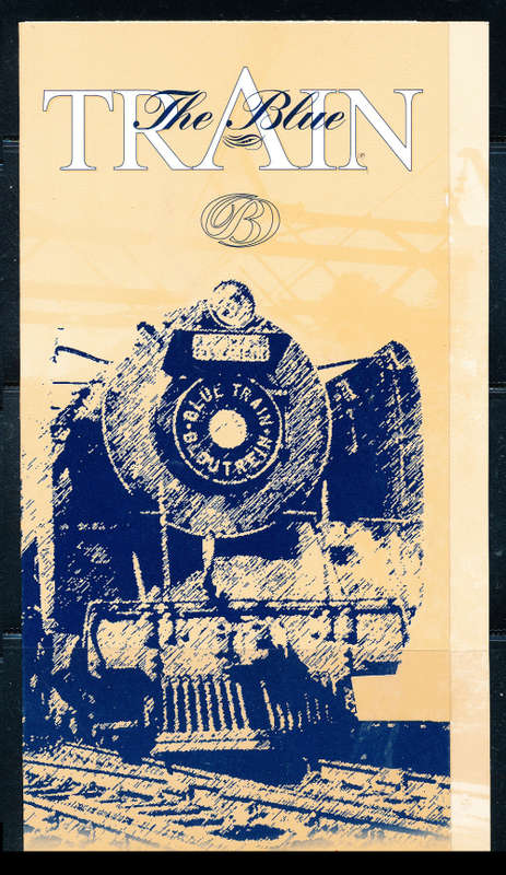 South Africa Stamp Booklets - 1998 - The Blue Train Booklet of 10 Airmail PC stamps . SACC 1179 .