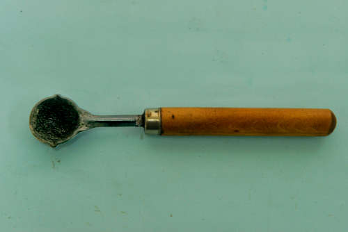 Tools - Lee Spoon Lead 2 oz ladel bullet casting reloading mold hot metal spoon fine used condition.
