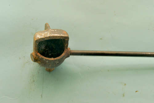 RCBS - Bullet Casting Ladel/ spoon 6 oz for reloading molds fine used .