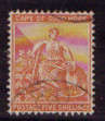 Cape Of Good Hope - 1893-1898 - New Colour - 5s brown-orange fine used.