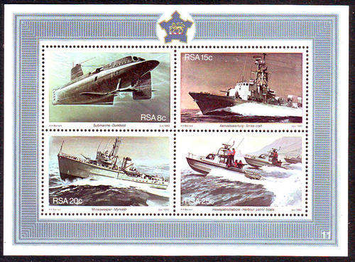 South Africa - 1982 - Simontown - m/sheet mint unhinged.