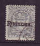 Rhodesia - 1909 - Ovptd Rhodesia - 2s 6d bluish-grey fine used.