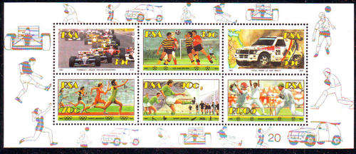 South Africa - 1992 - Sport - m/sheet mint unhinged.