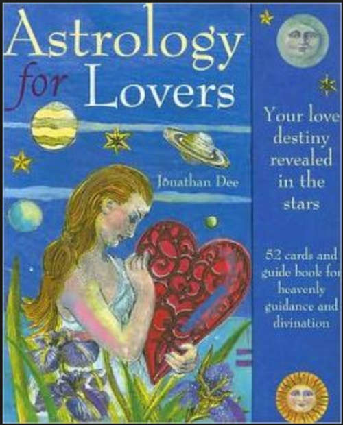 Astrology for Lovers card and book set Jonathan Dee + free incense
