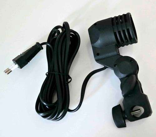E27 Light bulb holder spigot mount with umbrella holder