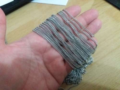 10 meters Stainless Steel fine chain