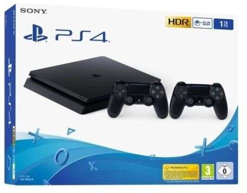 Playstation 4 1TB Slim Console + Extra Controller (PS4) incl free game