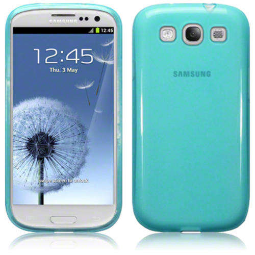 Samsung Galaxy S3 (i9300) Gel Case Blue - Clear