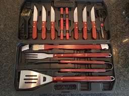 Out & About Wooden Braai Set - 20 Piece