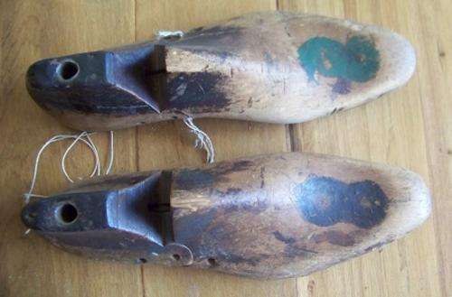 Wooden Shoe Lasts (Size 8)