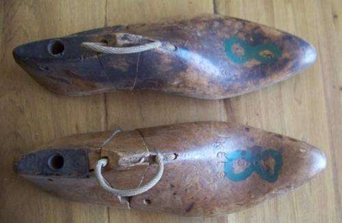 Wooden Shoe Lasts (size 8)