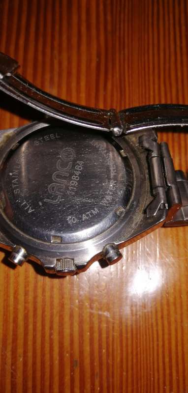 Genuine LANCO Men Watch Used Stainless Steel