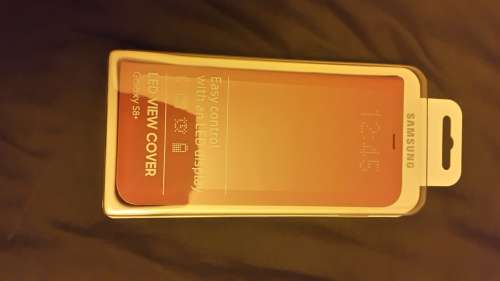s8 Plus LED pink cover original samsung