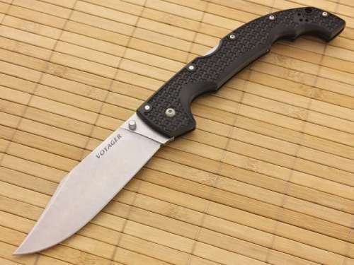 BARGAIN! Cold Steel Voyager XLG. Clip Point Plain Edge BD-1! IMPRESSIVE FOLDING KNIFE 23,5 cm! WOW!