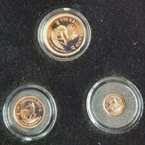 2017 Three coin Gold Set