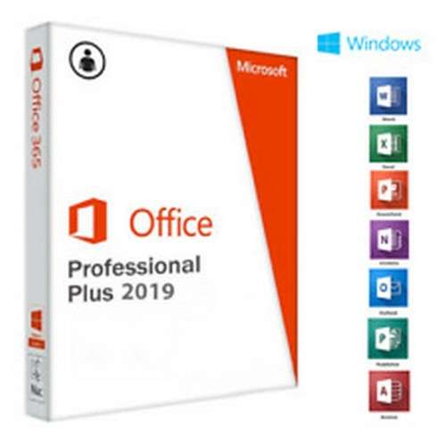 Microsoft Office 2019 Pro Plus|MS Office 2019 (Win 10-32/64 Bit)