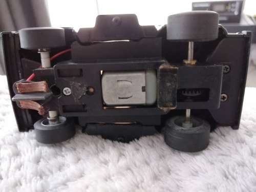 1:32 scale slot car pick up Ford. Tamiya static kit converted to slot car