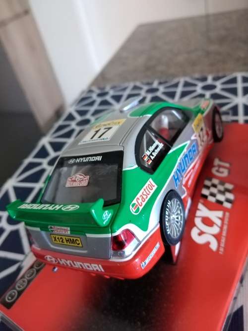 1:32 SCALE SLOT CAR Hyundai accent 4 x4