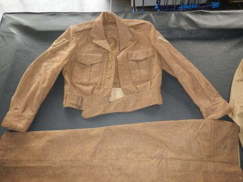 BUNNY JACKET/BATTLE DRESS/TROUSERS AND SHIRT