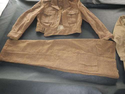 BUNNY JACKET/BATTLE DRESS/TROUSERS AND SHIRT