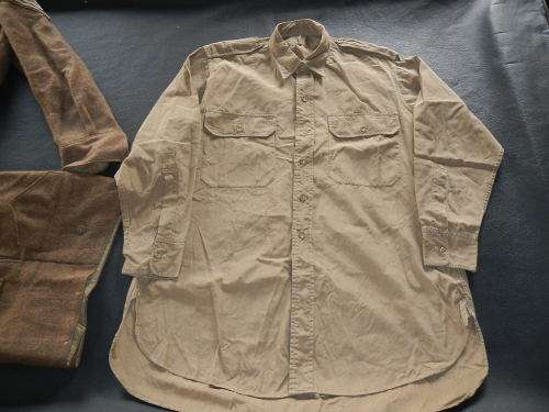 BUNNY JACKET/BATTLE DRESS/TROUSERS AND SHIRT