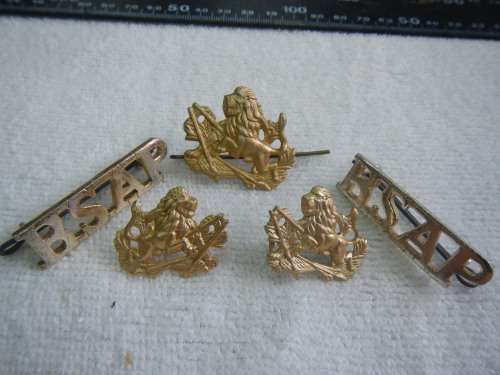 RHODESIAN  BSAP BADGE SET