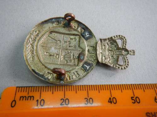 Mauritius police cap badge pre 1968 independence