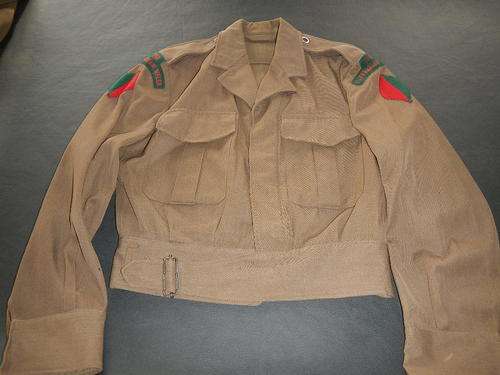 BUNNY JACKET/BATTLE DRESS CONDITION AS PER PHOTOS