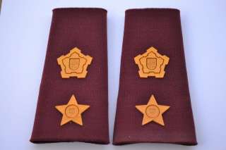 COMMANDANT RUBBERISED RANK FIELD DRESS