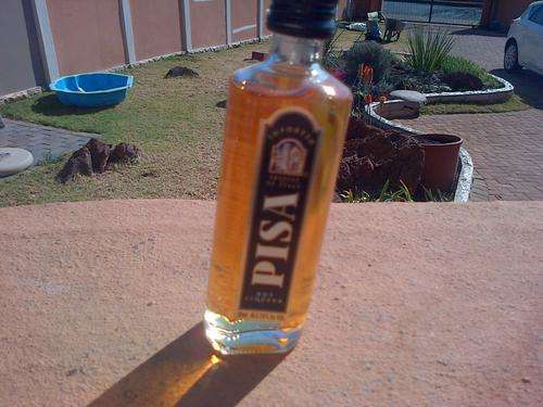 LEANING TOWER OF PISA   NUT LIQUER ALC 24%  50ML