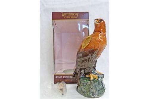 Royal Doulton Gold Eagle Whyte and Mackay Decanter