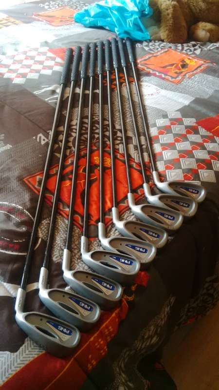 Ping G2 irons 3 to SW Graphite Shafts NEW