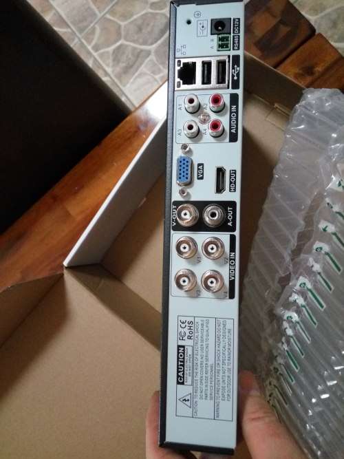 4 Channel Security Surveillance DVR - incl Remote, Power Supply and Mouse