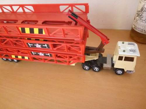 Matchbox Superkings K44/3 Berliet Artic Bridge transporter